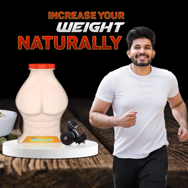 Ever Mass Pro - Ayruvedic Supplement for Mass Gain & Muscle Building