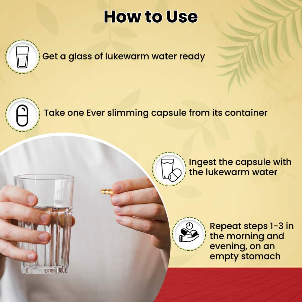 Ever Slim Herbal Capsules for Fat Burn & Weight Loss