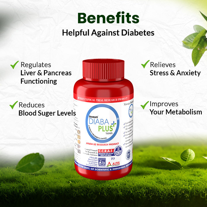 Diaba Plus with Moringa Capsules- Ayurvedic Solution to Manage your Diabetes