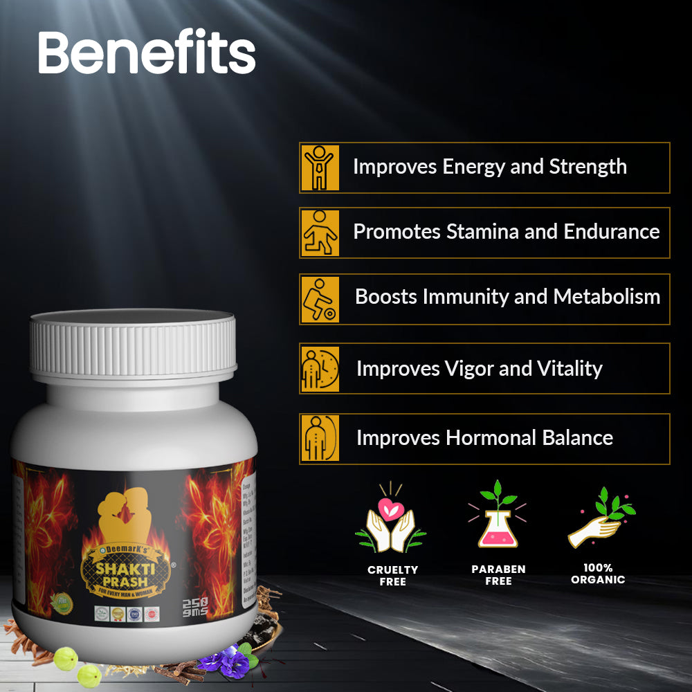 Shakti Prash - Ayurvedic Supplement For Men and Women to Enhance Better Performance and Desires Naturally