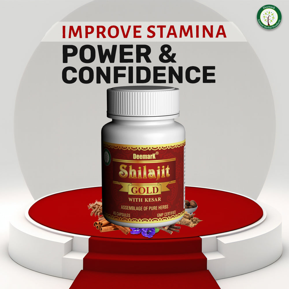 Shilajit Gold - Ayurvedic Health Supplement for Boosting Stamina & Power in Men and women